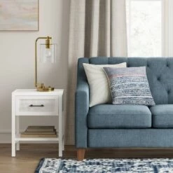 Best Pirce 🔥 Warwick End Table with Drawer - Threshold™ White 😀