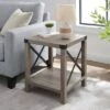 Top 10 🤩 Sophie Rustic Farmhouse X Frame Side Table - Saracina Home Stone Gray 🤩 -End And Side Tables shop unnamed file 1019