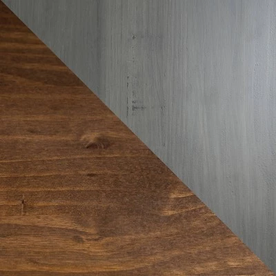 Flash Sale π Set of 2 Xavier Farmhouse Trestle Leg Distressed Side Tables - Saracina Home Rustic Oak/white Wash 𧨠6 Flash Sale π Set of 2 Xavier Farmhouse Trestle Leg Distressed Side Tables - Saracina Home Rustic Oak/white Wash 𧨠- Image 4