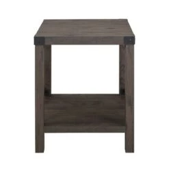 Top 10 🤩 Sophie Rustic Farmhouse X Frame Side Table - Saracina Home Stone Gray 🤩 -End And Side Tables shop unnamed file 1032