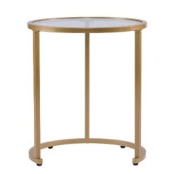 Best reviews of π Set of 2 Emma Glam Nesting Side Table Gold - Aiden Lane π₯