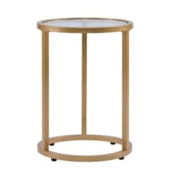 Best reviews of 🌟 Set of 2 Emma Glam Nesting Side Table Gold - Aiden Lane 🔥 -End And Side Tables shop unnamed file 116