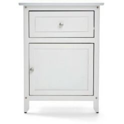 Flash Sale 👏 Alcott Side Table with Single Drawer and Storage Cabinet - ClickDecor Light Brown ✨ -End And Side Tables shop unnamed file 1165