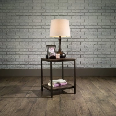 Promo π North Avenue Side Table Smoked Oak Finish - Sauder π₯ 3 Promo π North Avenue Side Table Smoked Oak Finish - Sauder π₯