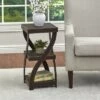 Hot Sale 😉 The Lakeside Collection Lakeside Twisted Side Table - Modern Accent Table with Distressed Finish 🔔 -End And Side Tables shop unnamed file 1201
