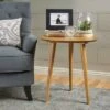 Flash Sale 👏 Evie End Table - Wood - Christopher Knight Home Natural Oak 😀