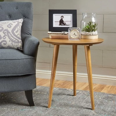 Flash Sale π Evie End Table - Wood - Christopher Knight Home Natural Oak π 3 Flash Sale π Evie End Table - Wood - Christopher Knight Home Natural Oak π