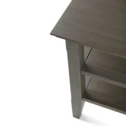 Discount ⭐ 19" Normandy End Table - Wyndenhall Distressed Gray 😀 -End And Side Tables shop unnamed file 1336
