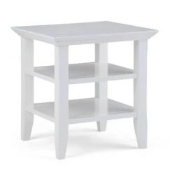 Discount ⭐ 19" Normandy End Table - Wyndenhall Distressed Gray 😀 -End And Side Tables shop unnamed file 1340
