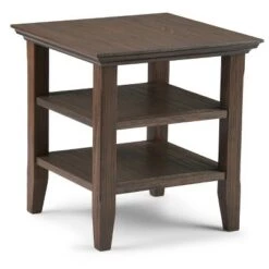 Discount ⭐ 19" Normandy End Table - Wyndenhall Distressed Gray 😀 -End And Side Tables shop unnamed file 1342
