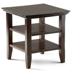 Discount ⭐ 19" Normandy End Table - Wyndenhall Distressed Gray 😀 -End And Side Tables shop unnamed file 1345