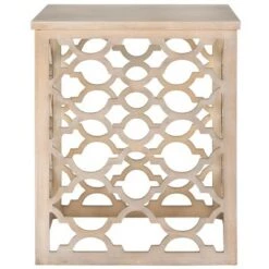 Hot Sale 🎁 Lonny End Table - Safavieh White ❤️ -End And Side Tables shop unnamed file 1403