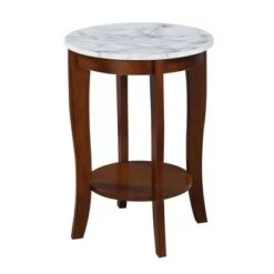 Best deal ✔️ American Heritage Round End Table - Breighton Home Gray 🛒 -End And Side Tables shop unnamed file 1439