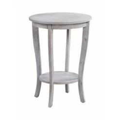 Best deal ✔️ American Heritage Round End Table - Breighton Home Gray 🛒 -End And Side Tables shop unnamed file 1443