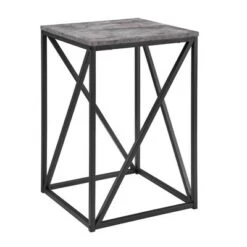 Coupon π Lina Modern Geometric Square Side Table - Saracina Home Slate Gray β 19 Coupon π Lina Modern Geometric Square Side Table - Saracina Home Slate Gray β -End And Side Tables shop unnamed file 1458