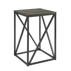 Coupon π Lina Modern Geometric Square Side Table - Saracina Home Slate Gray β 21 Coupon π Lina Modern Geometric Square Side Table - Saracina Home Slate Gray β -End And Side Tables shop unnamed file 1460