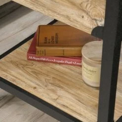 Hot Sale ✔️ Steel River Side Table Distressed Brown - Sauder ⌛ 14 Hot Sale ✔️ Steel River Side Table Distressed Brown - Sauder ⌛ -End And Side Tables shop unnamed file 1536