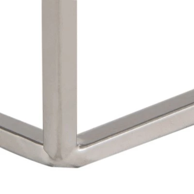 Discount βοΈ Modern Pentagon Marble Top Side Table Silver - Safavieh π 7 Discount βοΈ Modern Pentagon Marble Top Side Table Silver - Safavieh π - Image 5