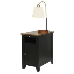 New ❤️ Dakota Side Table - Martin Furniture Black 😍 -End And Side Tables shop unnamed file 1612