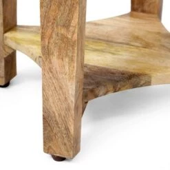Hot Sale ❤️ Gilliland Handcrafted Boho Mango Wood Side Table Natural - Christopher Knight Home 🧨 -End And Side Tables shop unnamed file 1640