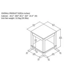 Deals 🔔 Paramount End Table - Room & Joy Black 🛒 -End And Side Tables shop unnamed file 1674