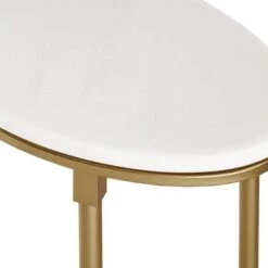 Cheap ⭐ Madison Park Bordeaux End Table White/Gold 🎁 -End And Side Tables shop unnamed file 1683