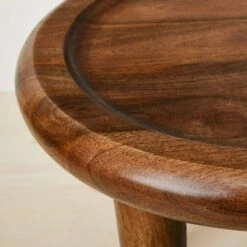 Outlet 🥰 Opalhouse Designed With Jungalow Alabata Round Table Brown - Opalhouse™ designed with Jungalow™ 🌟 -End And Side Tables shop unnamed file 1755