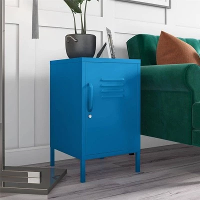 New β€οΈ Cache Metal Locker End Table - Novogratz Mint π₯° 3 New β€οΈ Cache Metal Locker End Table - Novogratz Mint π₯°