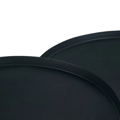 Cheap π 2pc 24" Lipton Metal Nesting Table Black - WyndenHall 𧨠7 Cheap π 2pc 24" Lipton Metal Nesting Table Black - WyndenHall 𧨠- Image 5