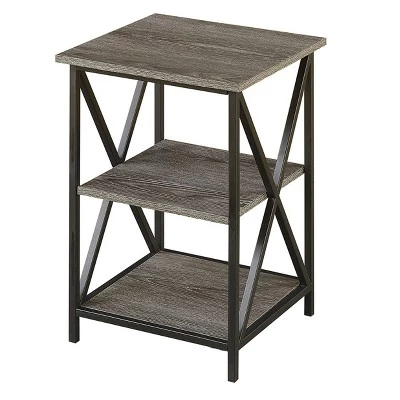 Best Pirce π₯° Tucson 3 Tier End Table - Breighton Home Weathered Gray βοΈ 10 Best Pirce π₯° Tucson 3 Tier End Table - Breighton Home Weathered Gray βοΈ - Image 8