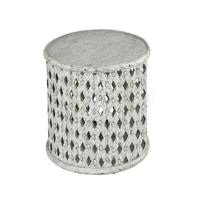 Budget π€© Samir Round End Table Alabaster - Steve Silver Co. βοΈ 3 Budget π€© Samir Round End Table Alabaster - Steve Silver Co. βοΈ