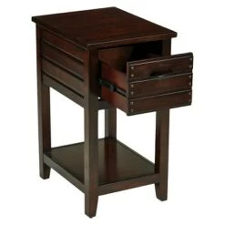 Coupon 𧨠Camille Chair Side Table Walnut - OSP Home Furnishings β¨