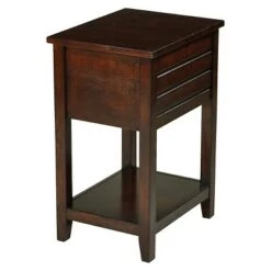 Coupon 🧨 Camille Chair Side Table Walnut - OSP Home Furnishings ✨ -End And Side Tables shop unnamed file 1825