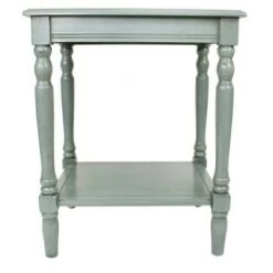 Brand new ⭐ Decor Therapy Simplify End Table - Décor Therapy Antique Blue 🎁 -End And Side Tables shop unnamed file 1849