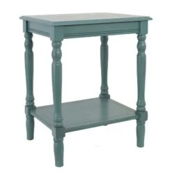 Brand new ⭐ Decor Therapy Simplify End Table - Décor Therapy Antique Blue 🎁 -End And Side Tables shop unnamed file 1850