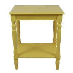 Brand new ⭐ Decor Therapy Simplify End Table - Décor Therapy Antique Blue 🎁 -End And Side Tables shop unnamed file 1858