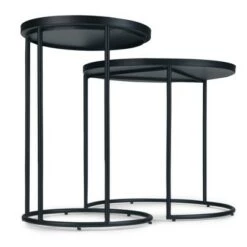 Cheap π 2pc 24" Lipton Metal Nesting Table Black - WyndenHall 𧨠21 Cheap π 2pc 24" Lipton Metal Nesting Table Black - WyndenHall 𧨠-End And Side Tables shop unnamed file 186