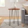 Brand new ⌛ Gibby Hairpin Leg Wood Side Table Walnut - Saracina Home 🥰 -End And Side Tables shop unnamed file 1892