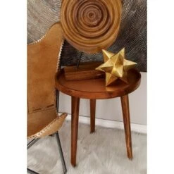 Brand new π Olivia & May Set of 2 Contemporary Wood Accent Tables White - Olivia & May β