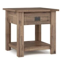 Hot Sale 🥰 22" Garret End Table - WyndenHall Distressed Charcoal Brown 💯 -End And Side Tables shop unnamed file 1940