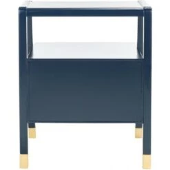 New 🎁 Cove 2 Drawer 1 Shelf Accent Table - Safavieh 💯 -End And Side Tables shop unnamed file 1975