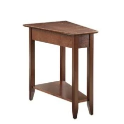 Top 10 🎉 Breighton Home American Heritage Wedge End Table - Johar Furniture Cherry 🛒 -End And Side Tables shop unnamed file 1997