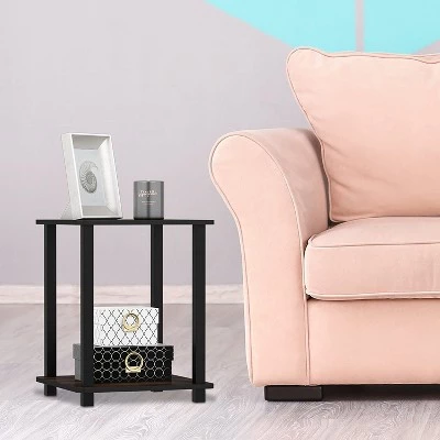 Top 10 𧨠Furinno Furniture Simplistic Wooden Sturdy Square Flat Top Indoor Home Decor End Tables for Bedrooms and Living Rooms, Walnut (2 Pack) 𧨠4 Top 10 𧨠Furinno Furniture Simplistic Wooden Sturdy Square Flat Top Indoor Home Decor End Tables for Bedrooms and Living Rooms, Walnut (2 Pack) 𧨠- Image 3