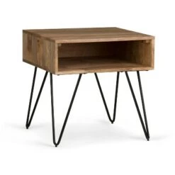 Buy 🔔 Moreno End Table - Wyndenhall Umber Brown Stain 👏 -End And Side Tables shop unnamed file 2010