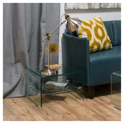 Wholesale π Ramona Glass End Table Clear - Christopher Knight Home β 3 Wholesale π Ramona Glass End Table Clear - Christopher Knight Home β