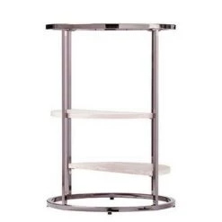 Outlet 😍 Lademore Round Side Table with Faux Stone Black - Aiden Lane 🌟 -End And Side Tables shop unnamed file 2023