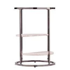 Outlet 😍 Lademore Round Side Table with Faux Stone Black - Aiden Lane 🌟 -End And Side Tables shop unnamed file 2026