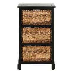 Outlet β¨ Halle 3 Wicker Basket Storage Side Table - Safavieh Vintage Gray π€© 17 Outlet β¨ Halle 3 Wicker Basket Storage Side Table - Safavieh Vintage Gray π€© -End And Side Tables shop unnamed file 2070