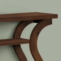 Cheap ✨ Monarch Specialties Home Entryway Sleek Stylish 47 Inch Long Large Surface Area Wood Look Accent Console Table, Dark Natural Wood ⭐ -End And Side Tables shop unnamed file 2087