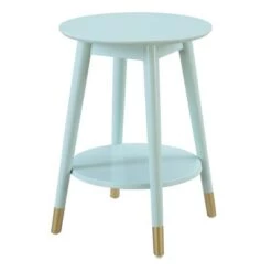 Wholesale 🛒 Breighton Home Wilson Mid Century Round End Table with Bottom Shelf - Johar Furniture Espresso 🔥 -End And Side Tables shop unnamed file 2091